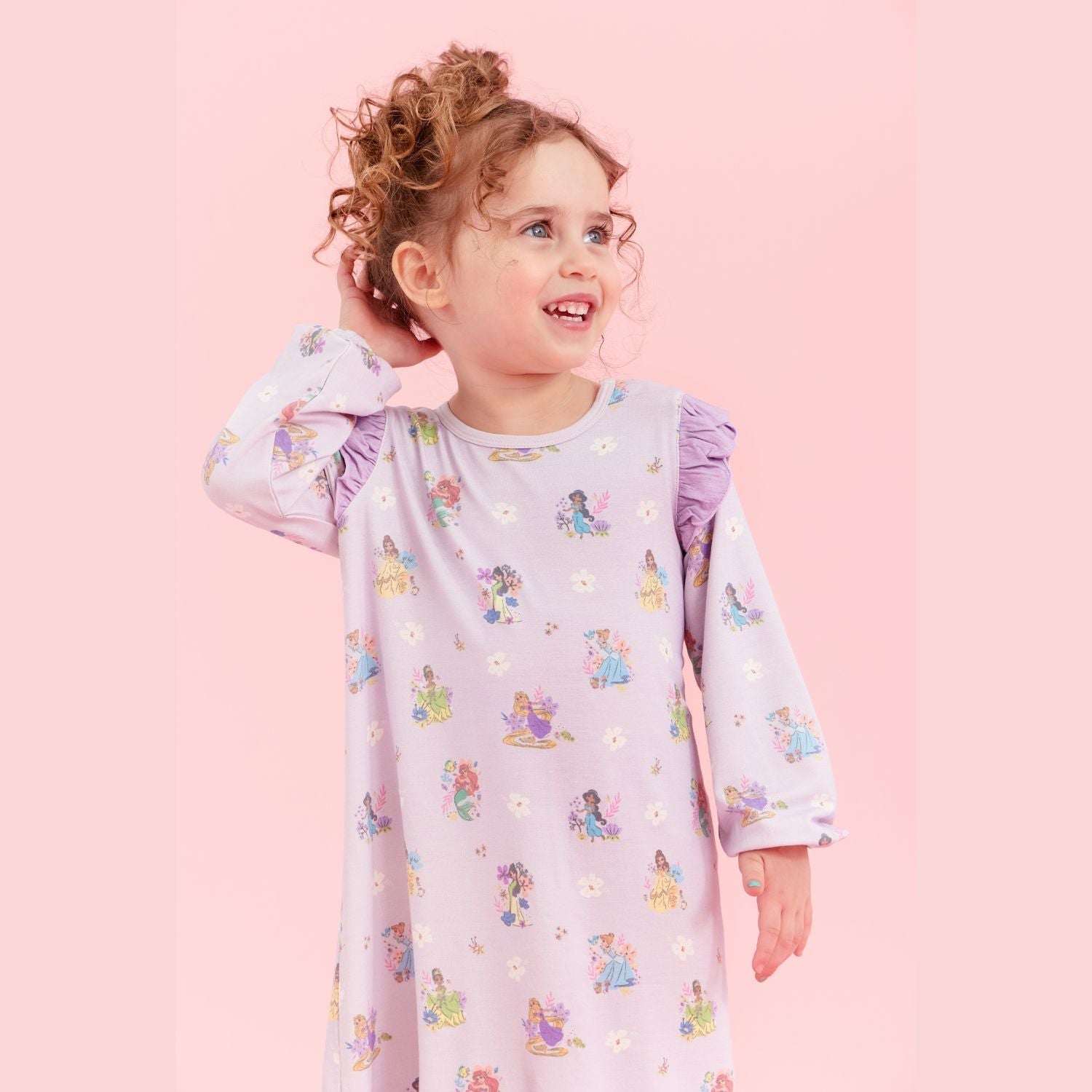 Disney Princess Modal Magnetic Long Sleeve Nightgown