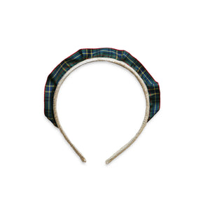 Tartan Winter Chic Crown Headband | Green