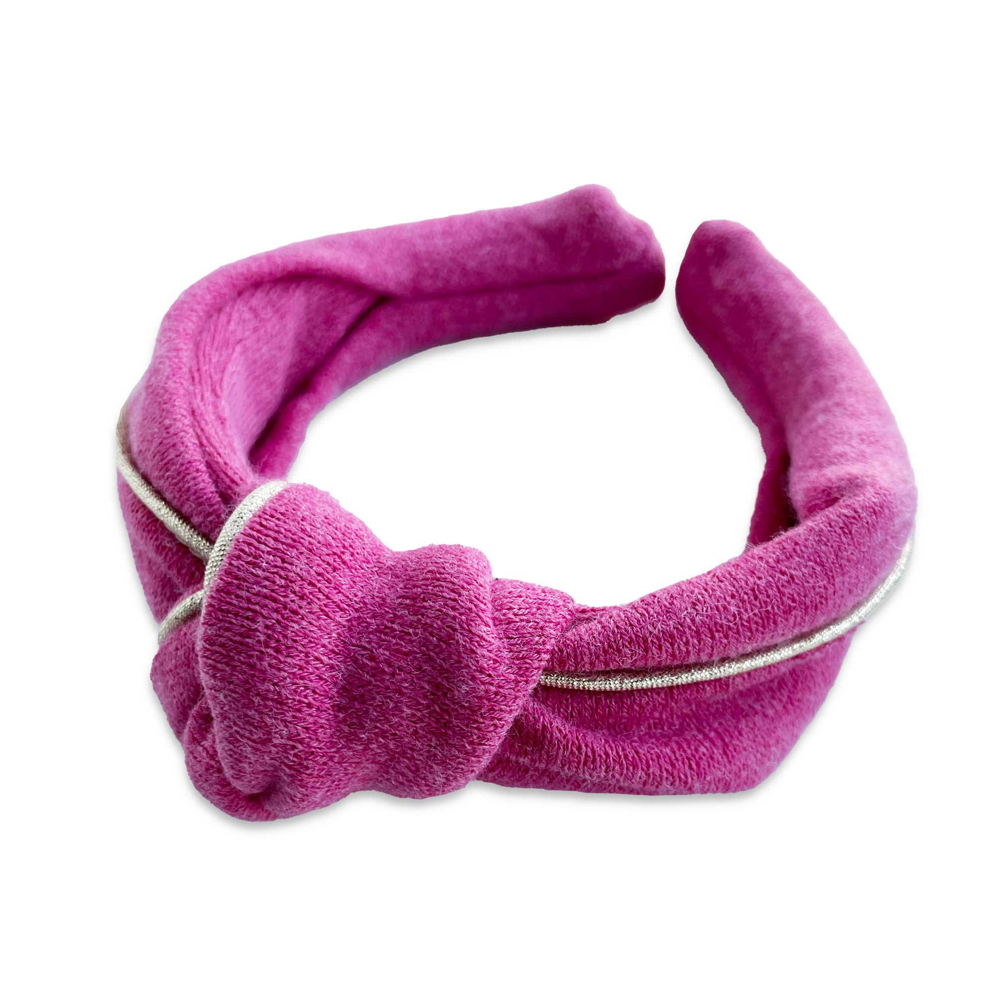 Chic Knit Knot Headband | Fuchsia