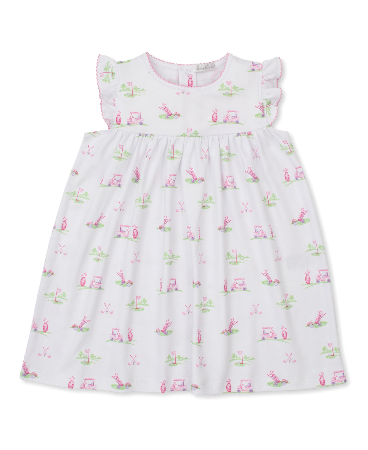 Fairway Foursome Pink Toddler Dress