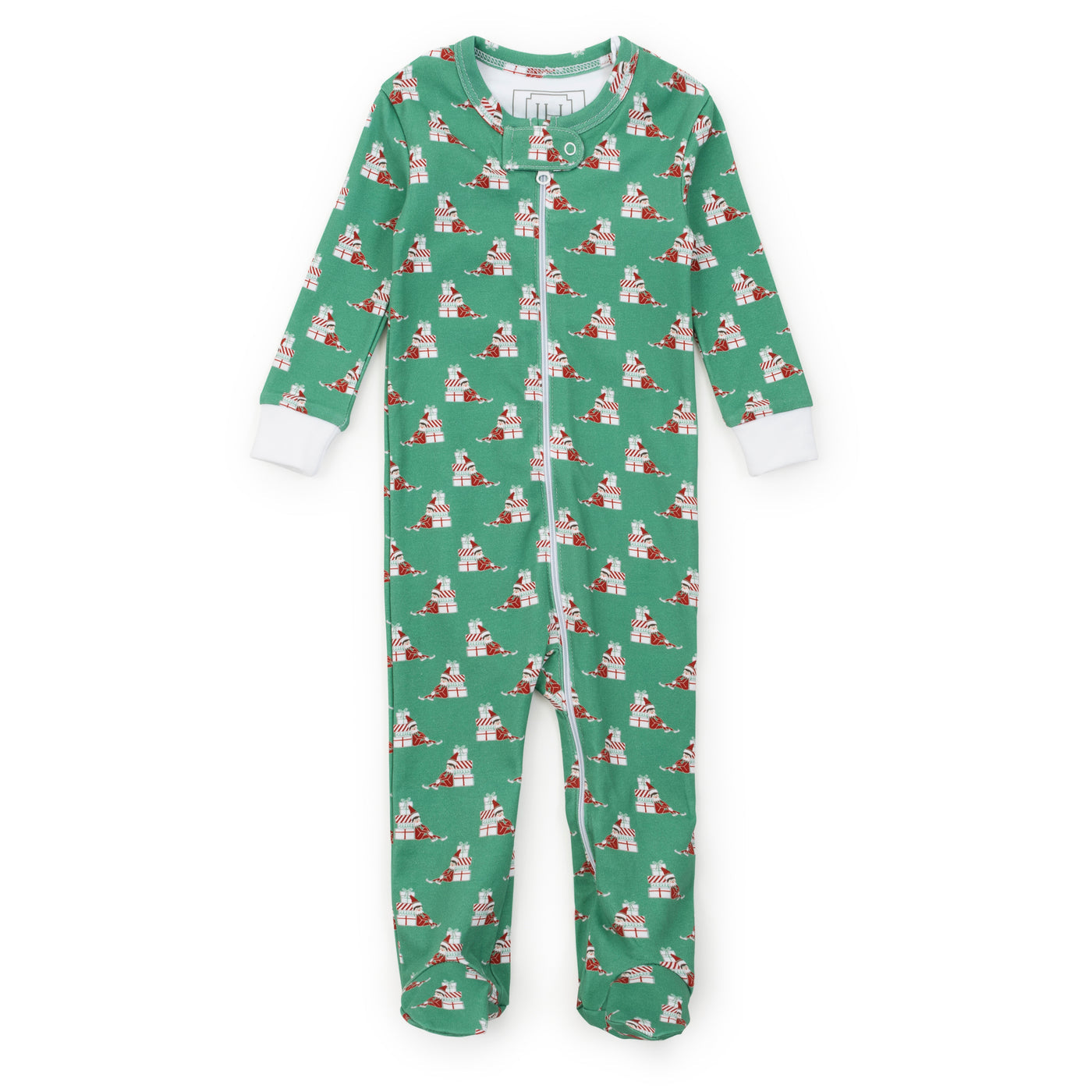 Parker Zipper Pajama | Santa's Helper