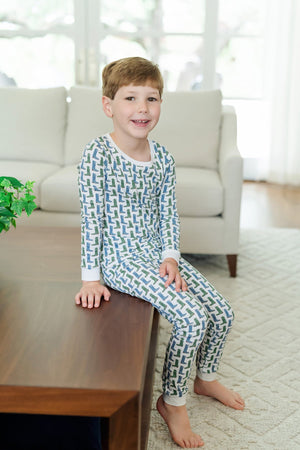 Grayson Pajama Set | Cowboy Boots