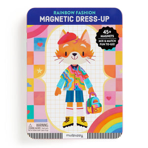 Rainbow Fashion Magnetic Play Set