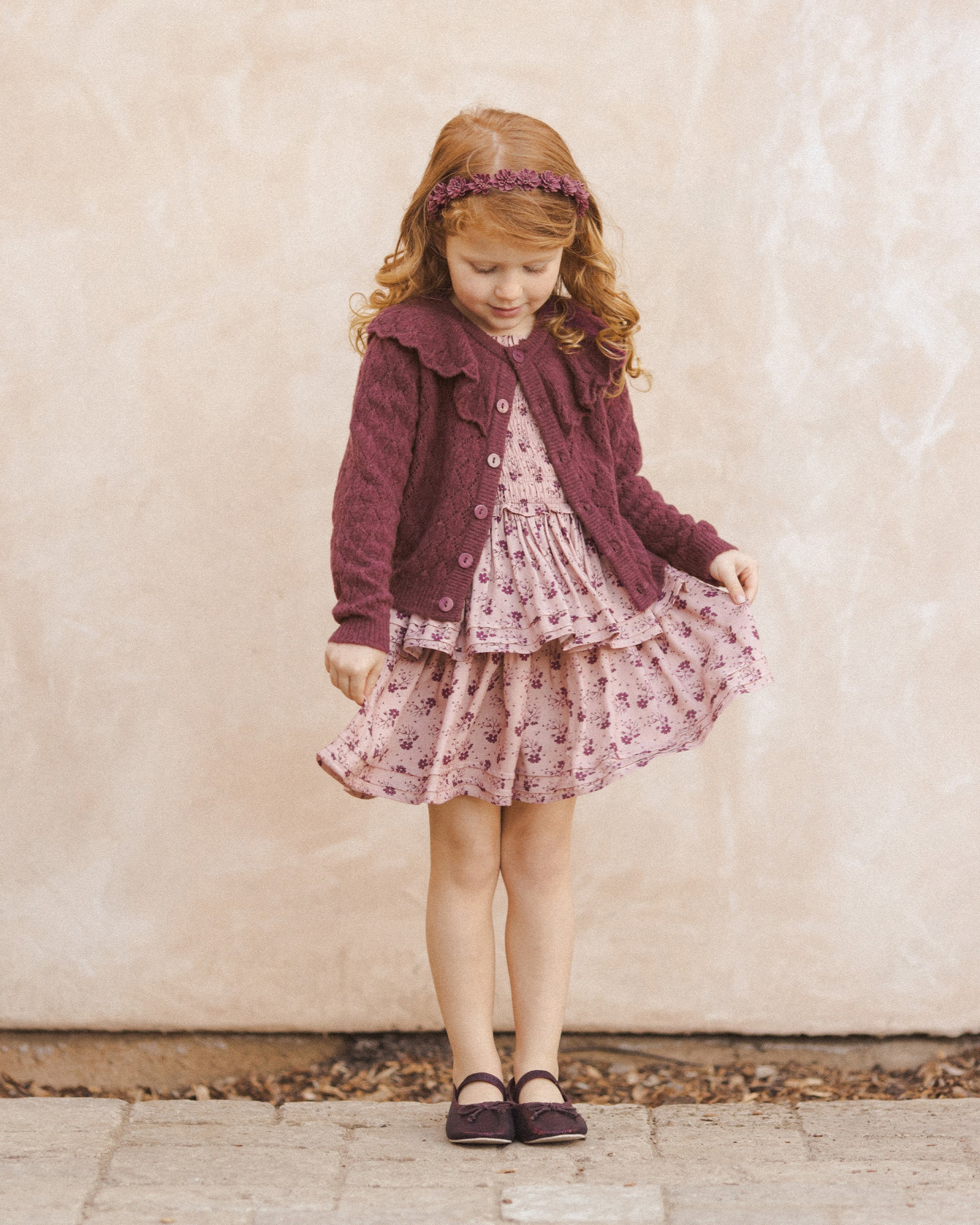 Cosette Dress | Fig Ditsy