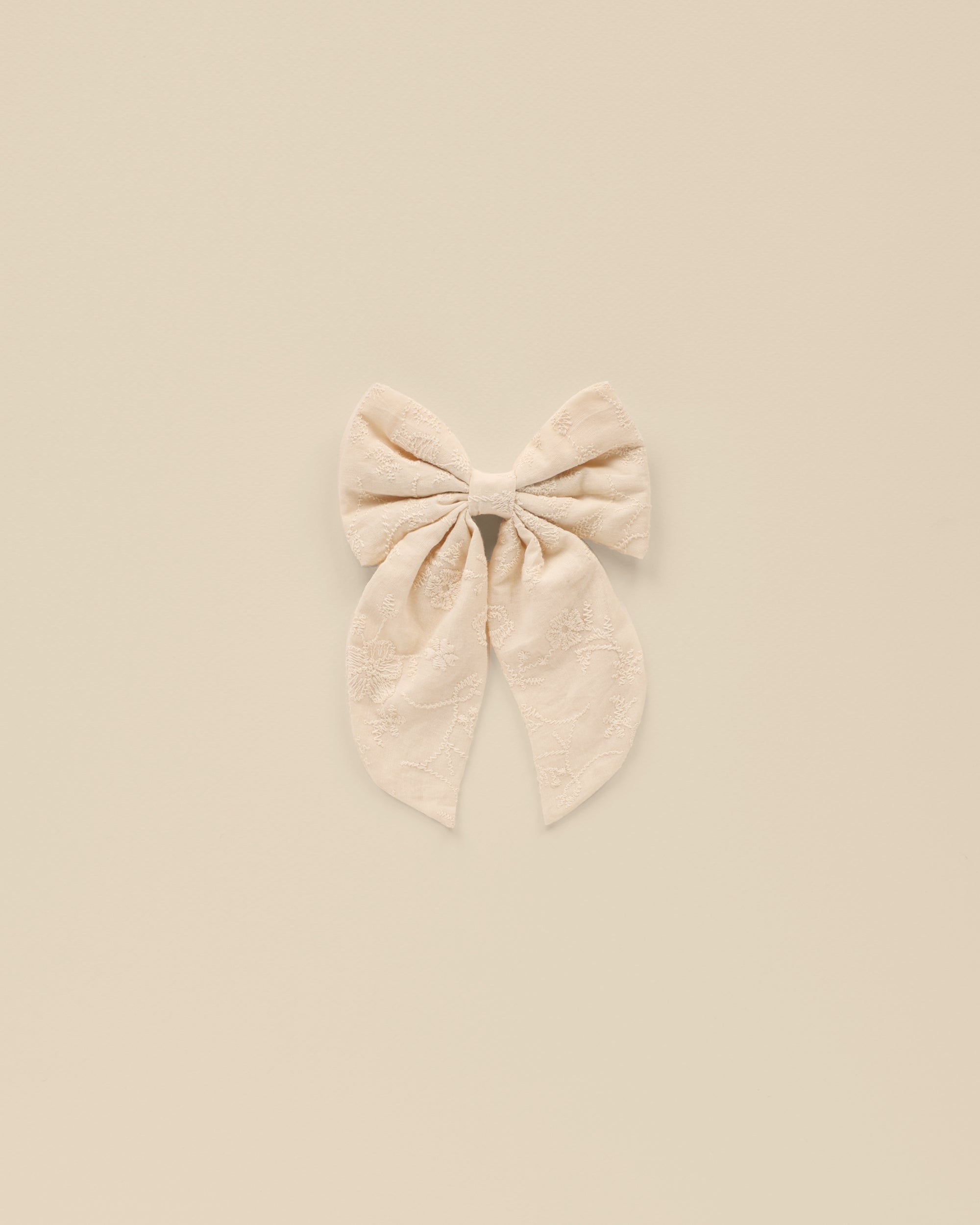 Oversized Bow | Natural