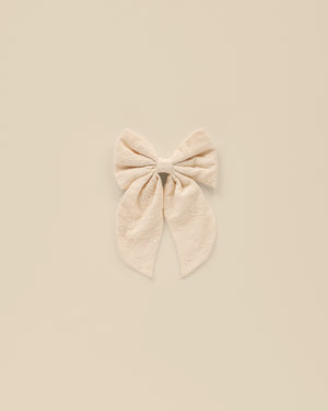 Oversized Bow | Natural