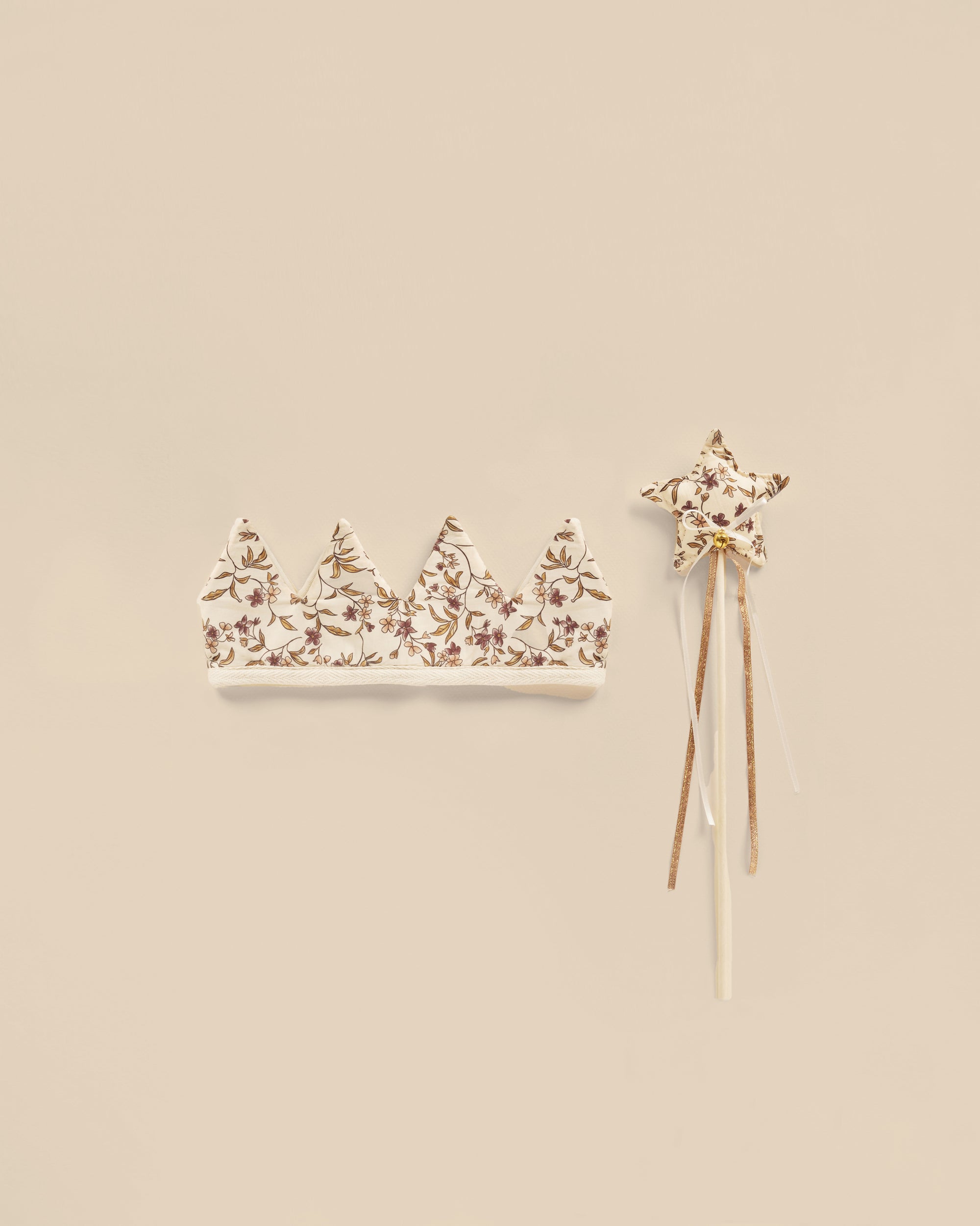 Crown and Wand Set | Fig Floral