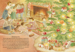 'Cat Family Christmas' A Lift-the-Flap Advent Hardcover Book | by Lucy Brownridge