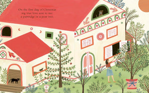 '12 Days of Christmas' Hardcover Book | by Lara Hawthorne