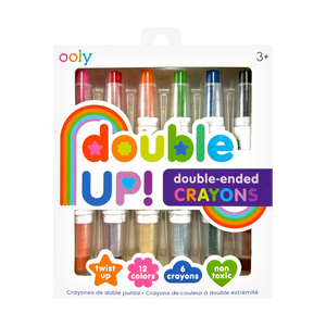 Double Up! Double-Ended Crayons | Set of 6