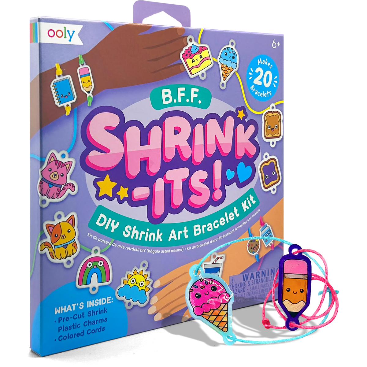 Shrink-its! DIY Shrink Art Bracelet Kit - BFF