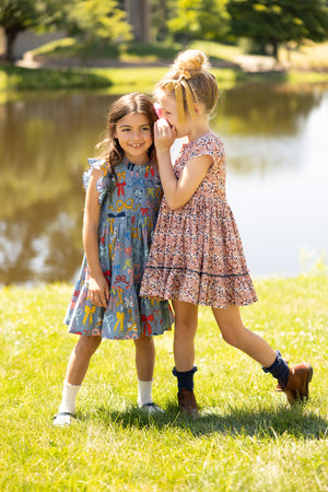 Girls Jennifer Dress | Bows on Bows