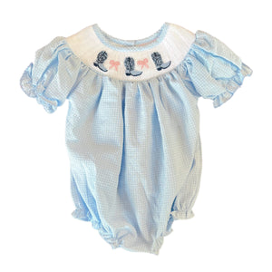 Boogie Boot Smocked Bubble