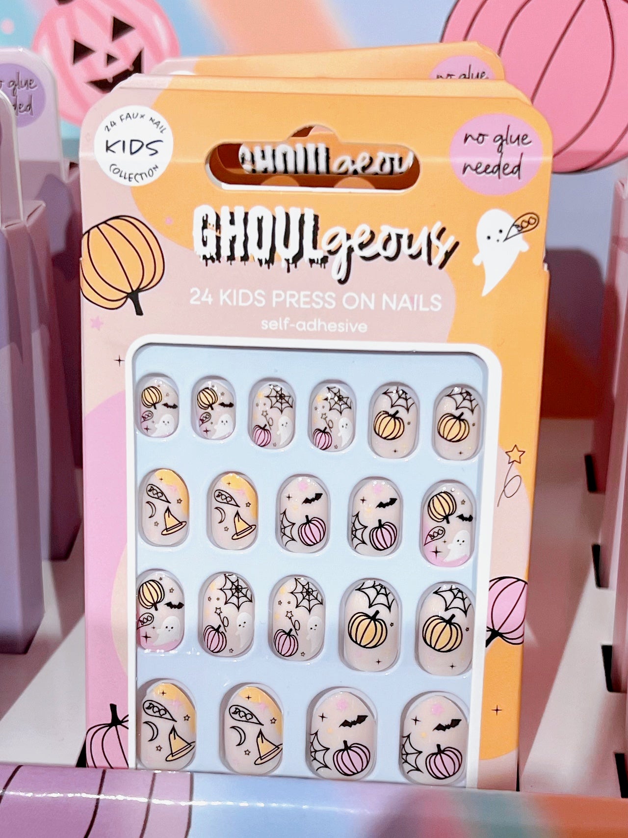 GHOULgeous | Press on Nails for Kids