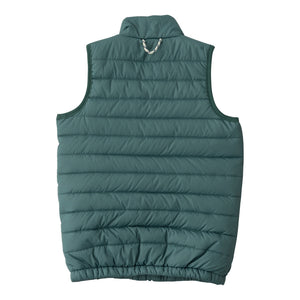 Puffer Vest | Posy Green with Sea Turtle Liner