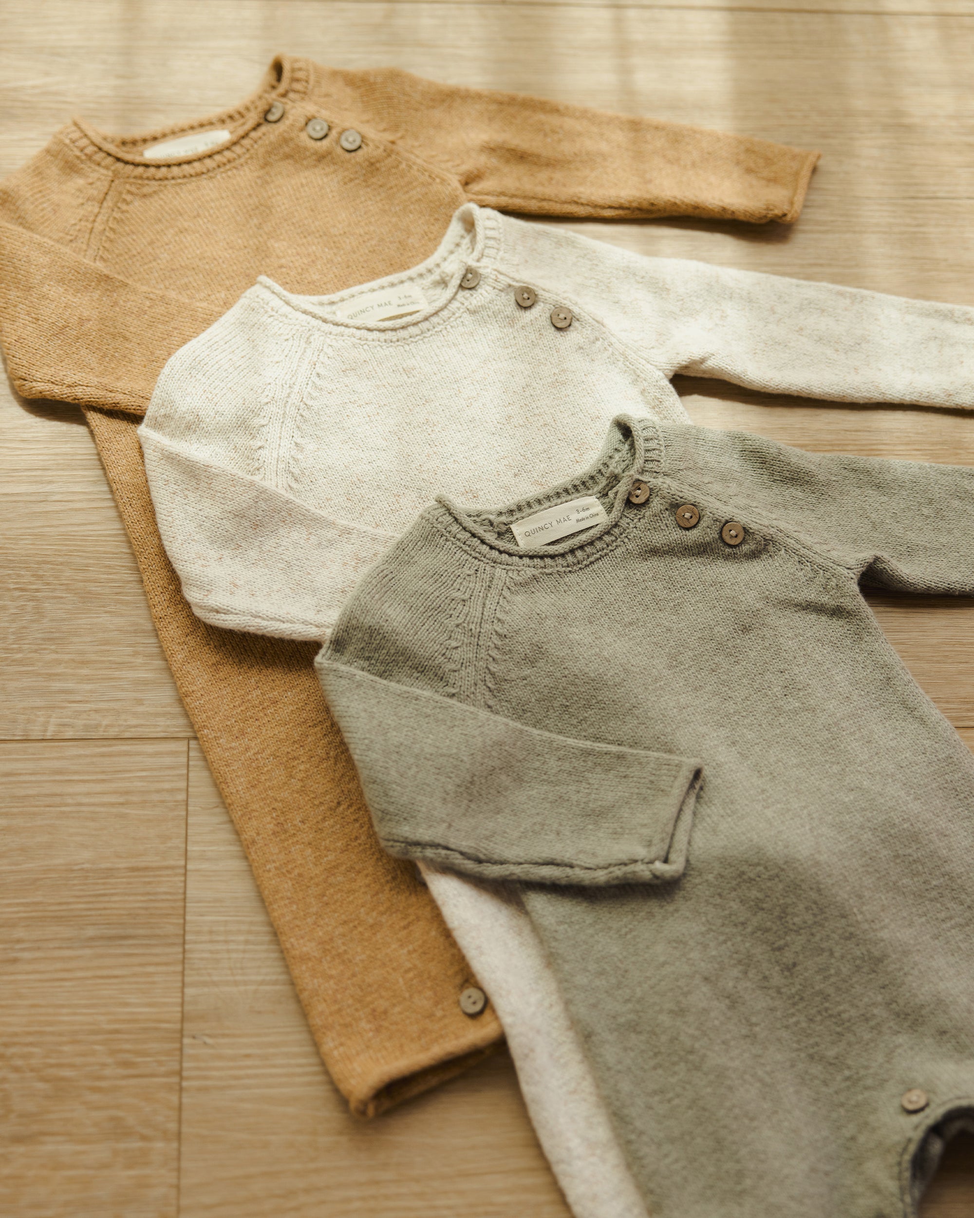 Cozy Heather Knit Jumpsuit | Speckled Natural