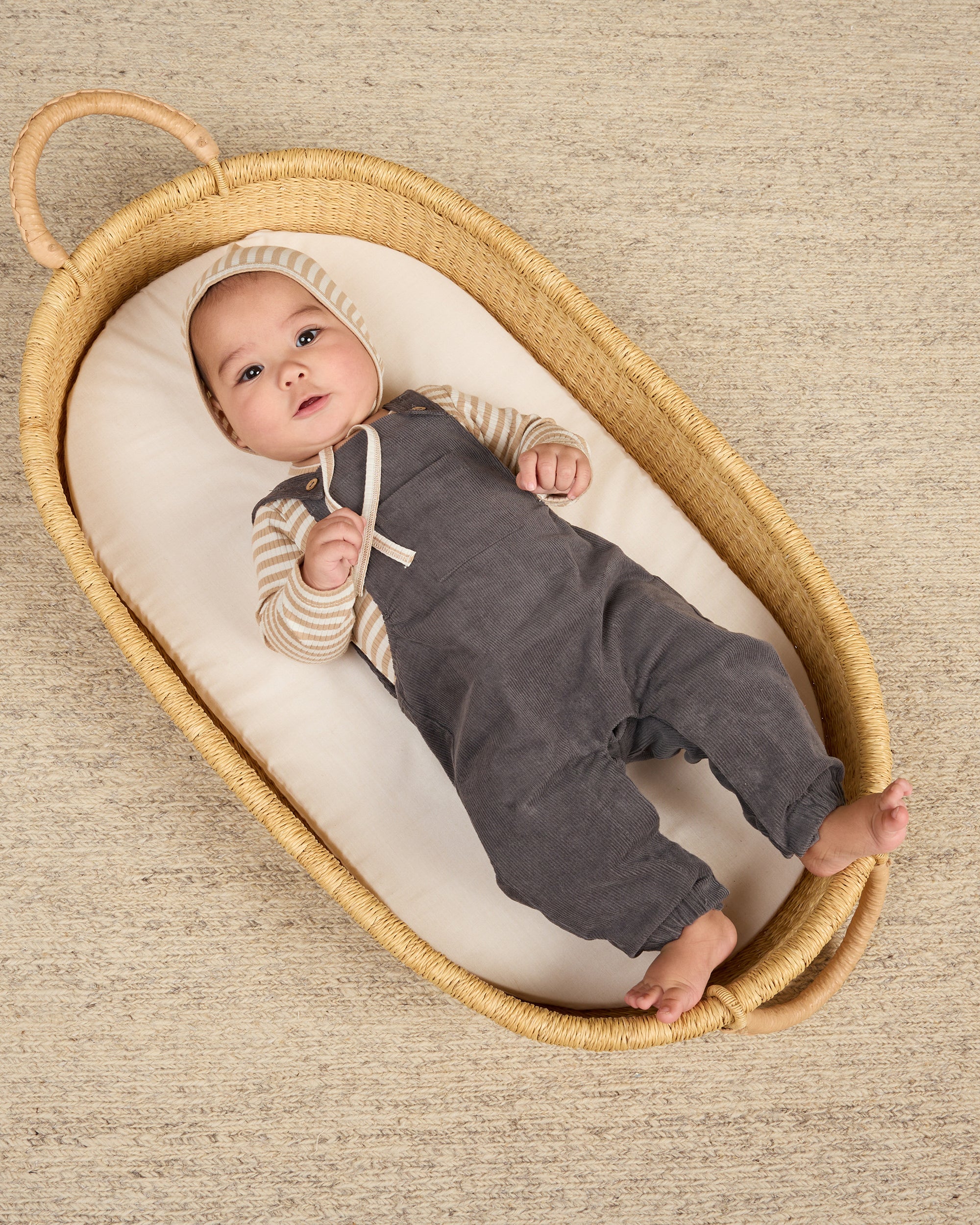 Corduroy Baby Overalls | Indigo