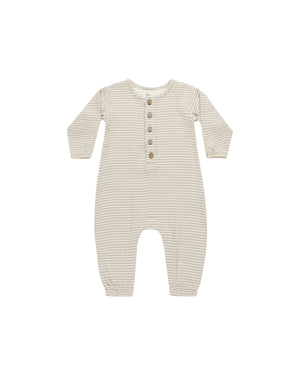 Woven Jumpsuit | Basil Stripe