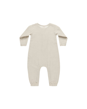 Woven Jumpsuit | Basil Stripe