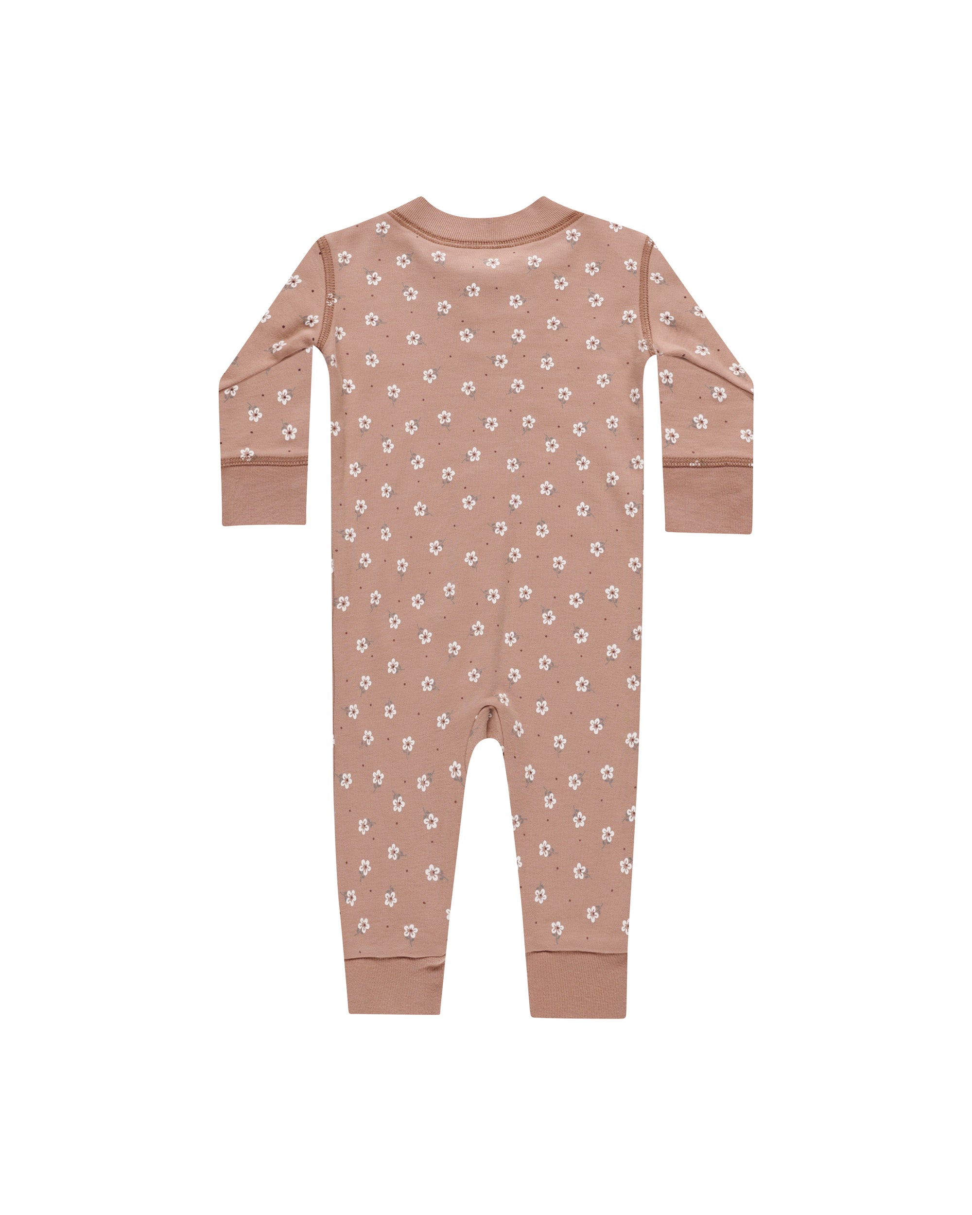 Zip Long Sleeve Sleeper | Rose Ditsy