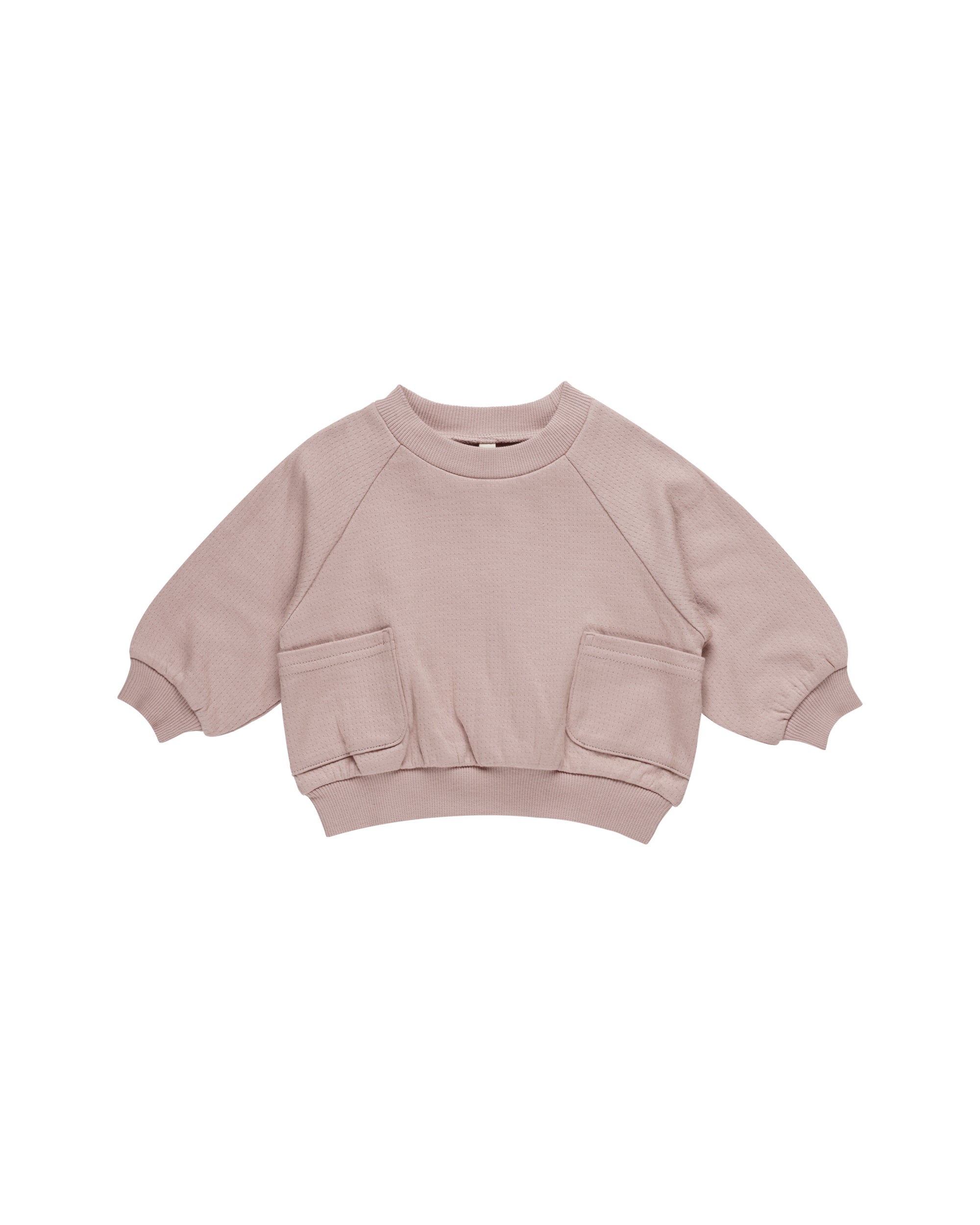 Pocket Sweatshirt | Mauve