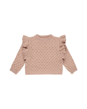 La Reina Sweater | Rose