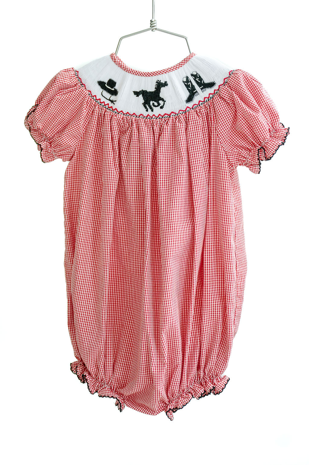 Texas Tech Red Raiders Birdie Smocked Bubble
