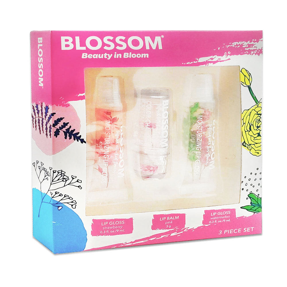 3 PC Gift Set | Lip Gloss, Lip Balm, Lip Gloss