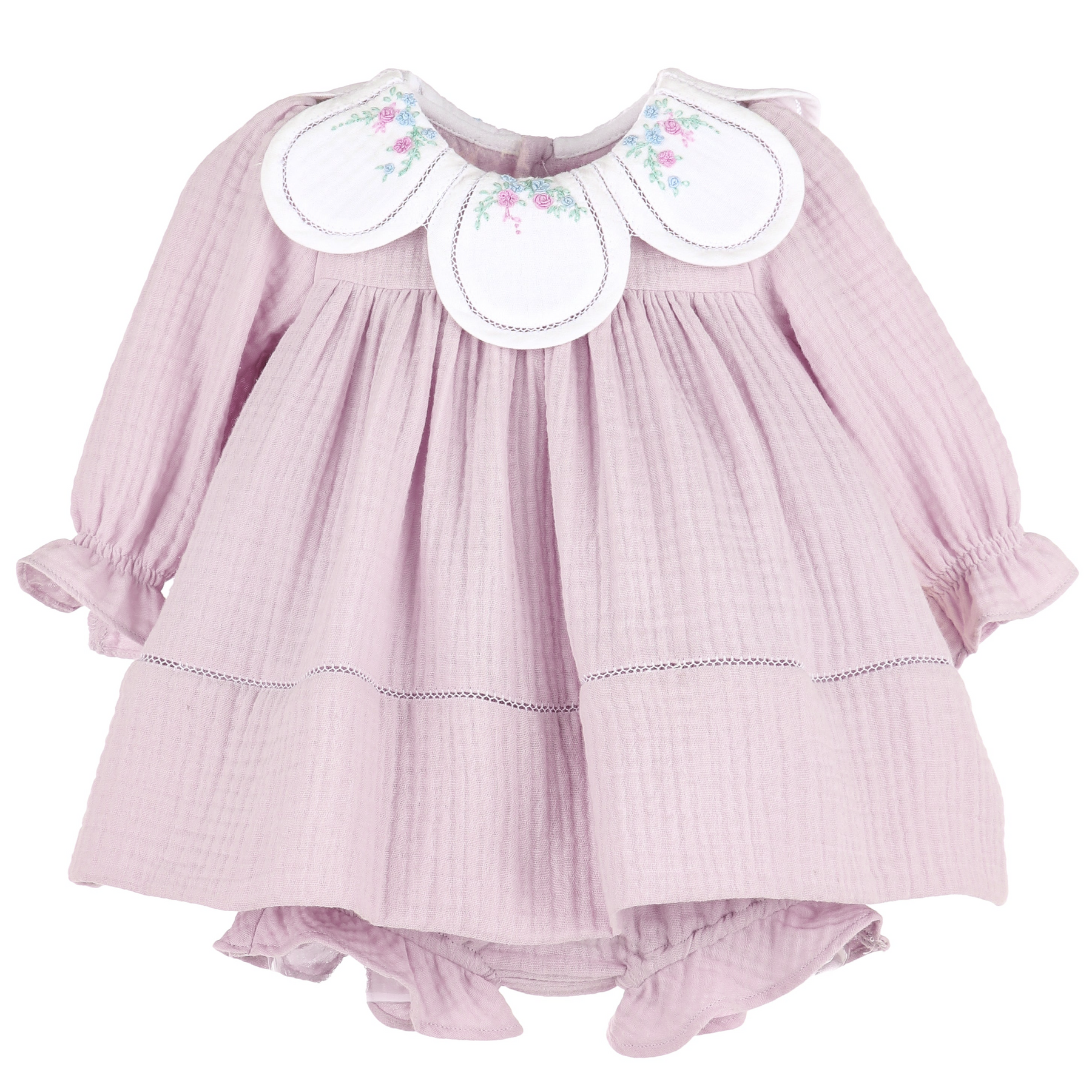 Cuddle Cotton Petal Float Dress Lilac Threadfare Children s Boutique