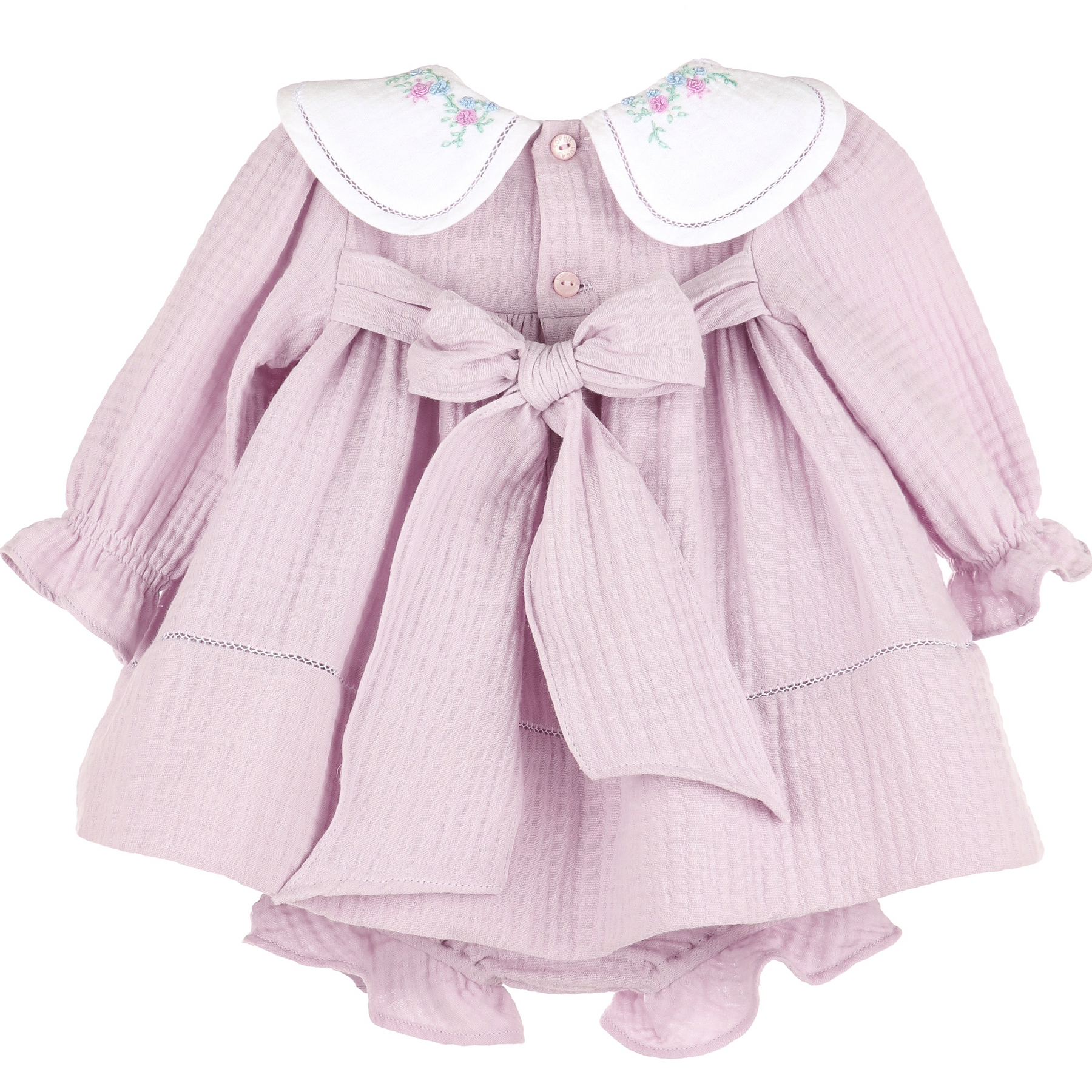 Cuddle Cotton Petal Float Dress | Lilac