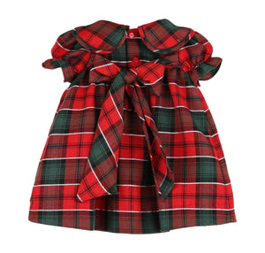 Tartan Tidings Plaid Petal Dress