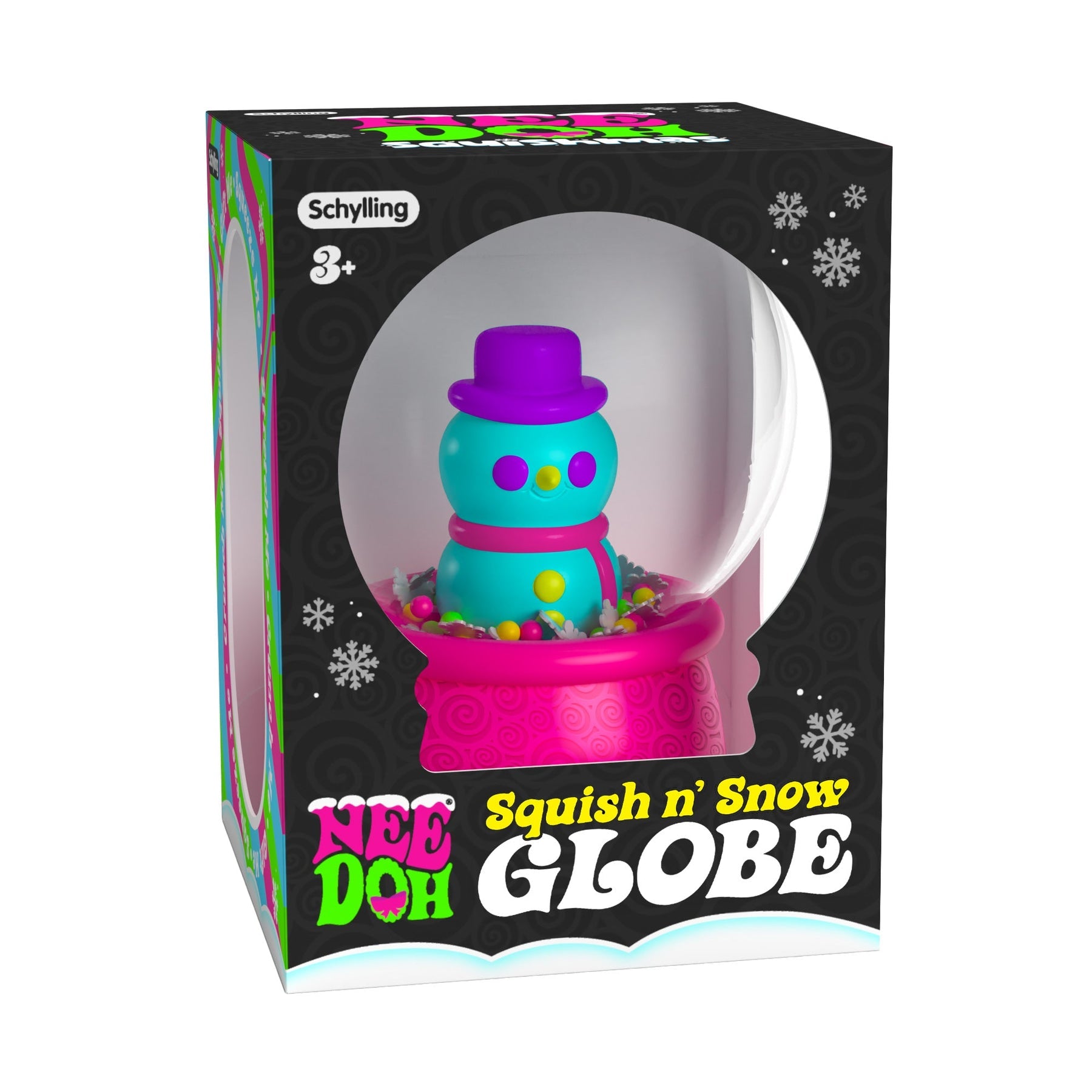 Nee Doh Squishmas Squish 'n Snow Globe