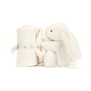 Bashful Cream Bunny Soother | Lovey Blanket