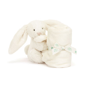 Bashful Cream Bunny Soother | Lovey Blanket