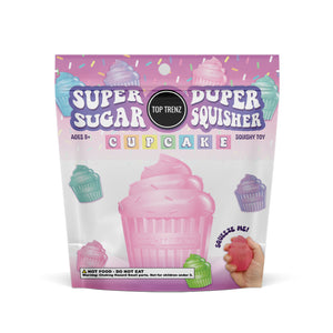 Super Duper Sugar Squishers | Sprinkle Filled Cupcake