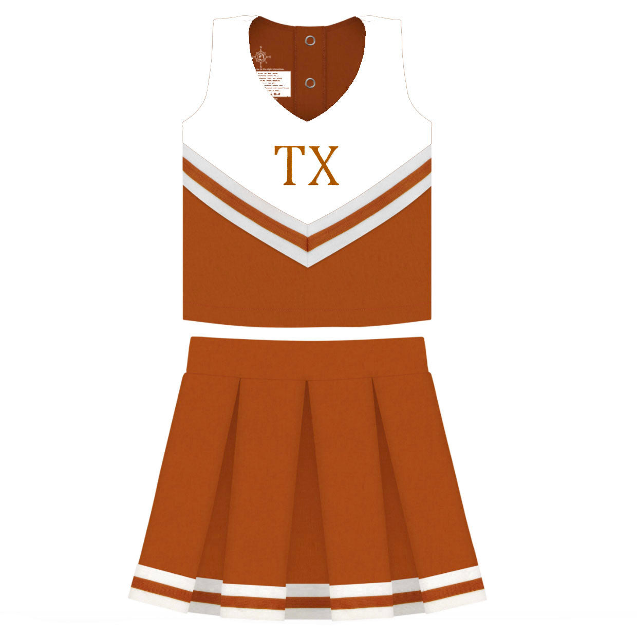 Cheer Set with Bloomer | University of Texas Burnt Orange