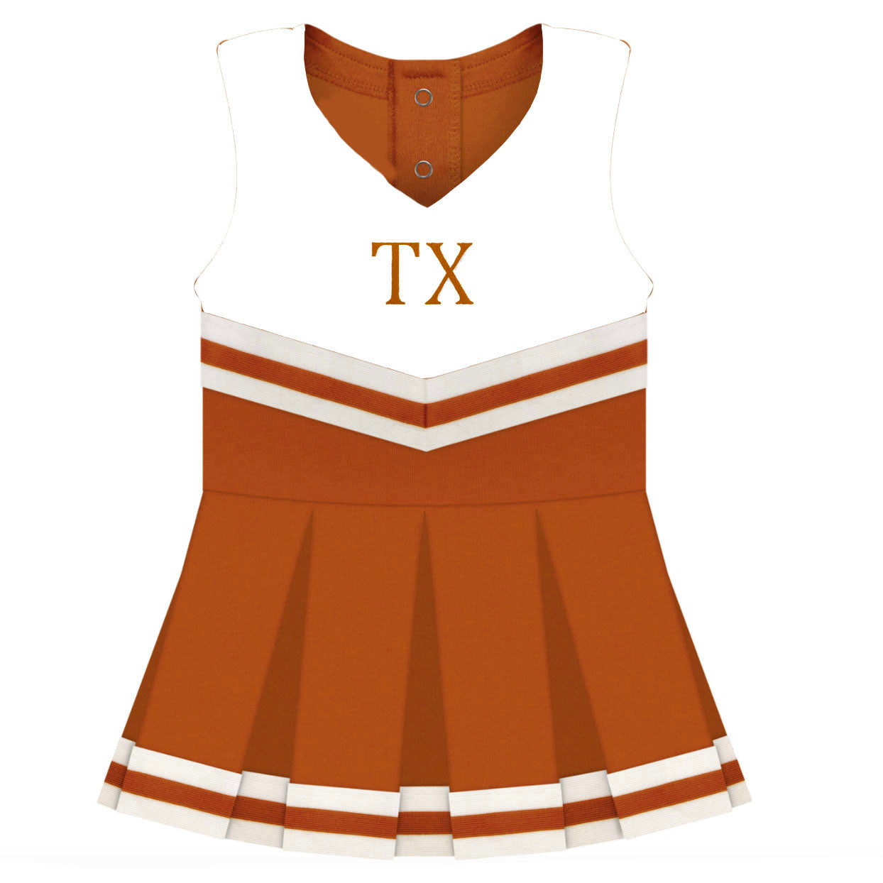 Cheer Dress Bodysuit | University of Texas Burnt Orange