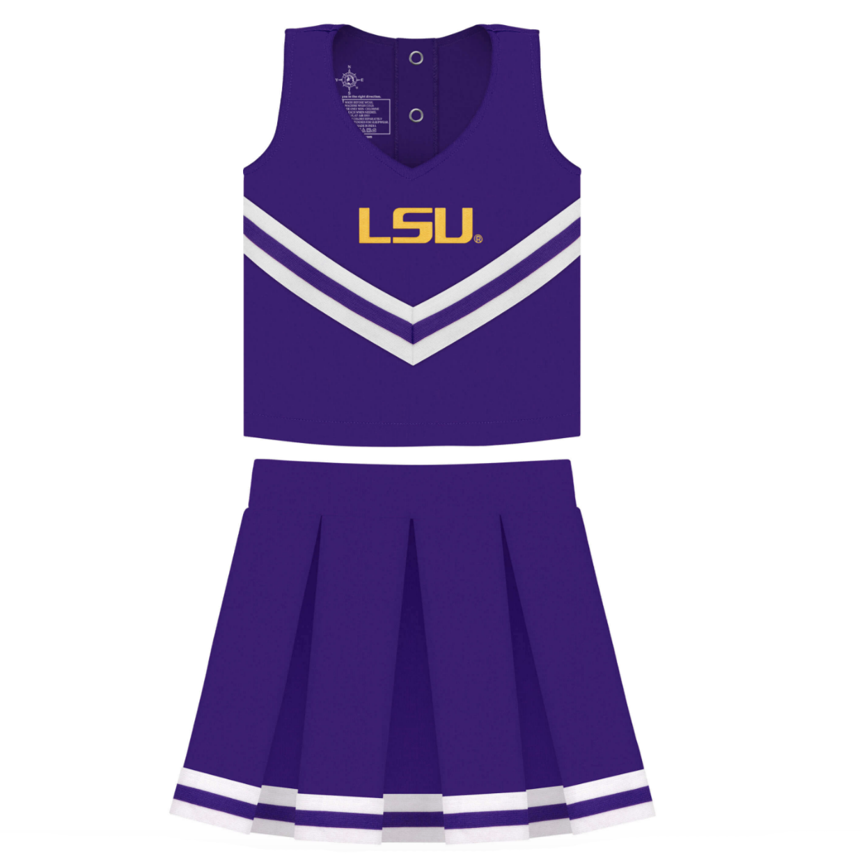 Cheer Set with Bloomer | LSU Tigers