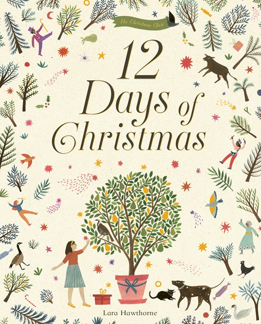 '12 Days of Christmas' Hardcover Book | by Lara Hawthorne