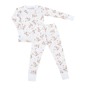 A Child is Born Printed Long Sleeve Pajamas