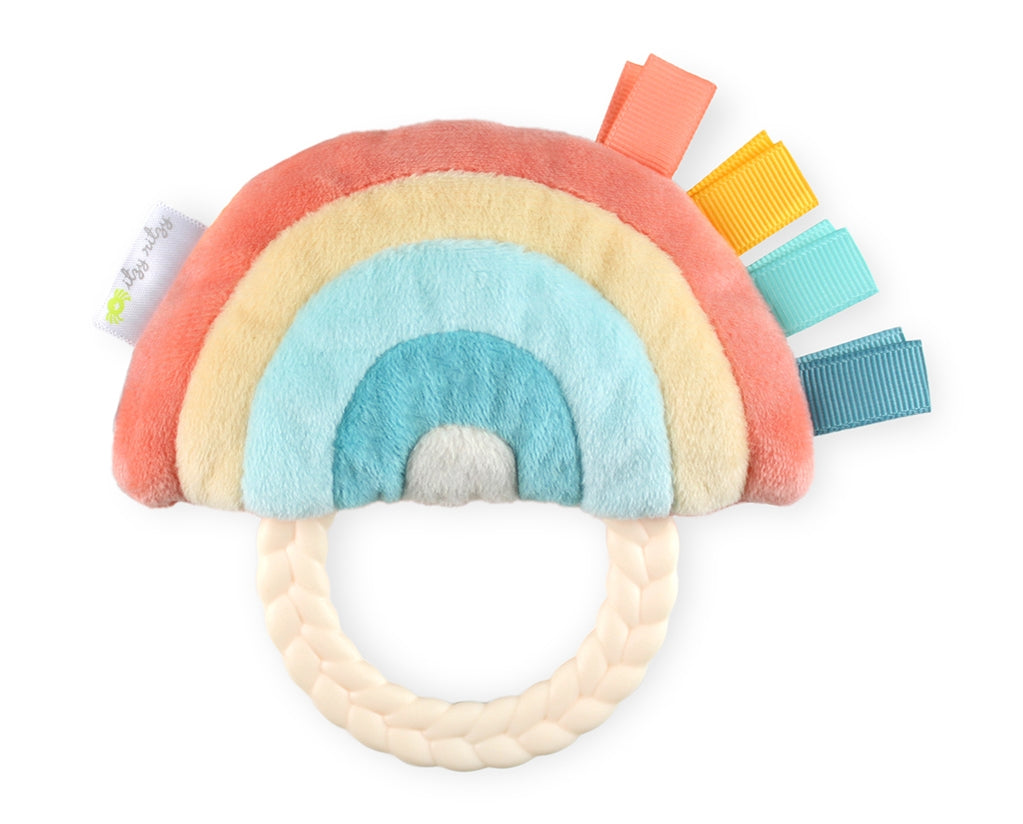 Ritzy Rattle Pal™ with Teether | Rainbow