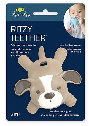 Ritzy Teether™ Baby Molar Teether | Puppy