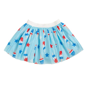 Bomb Pop Tutu Skirt | Red White and Blue