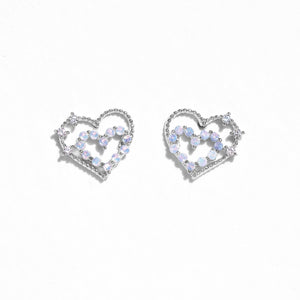 Love Me Sweet Stud Earrings | Sterling Silver