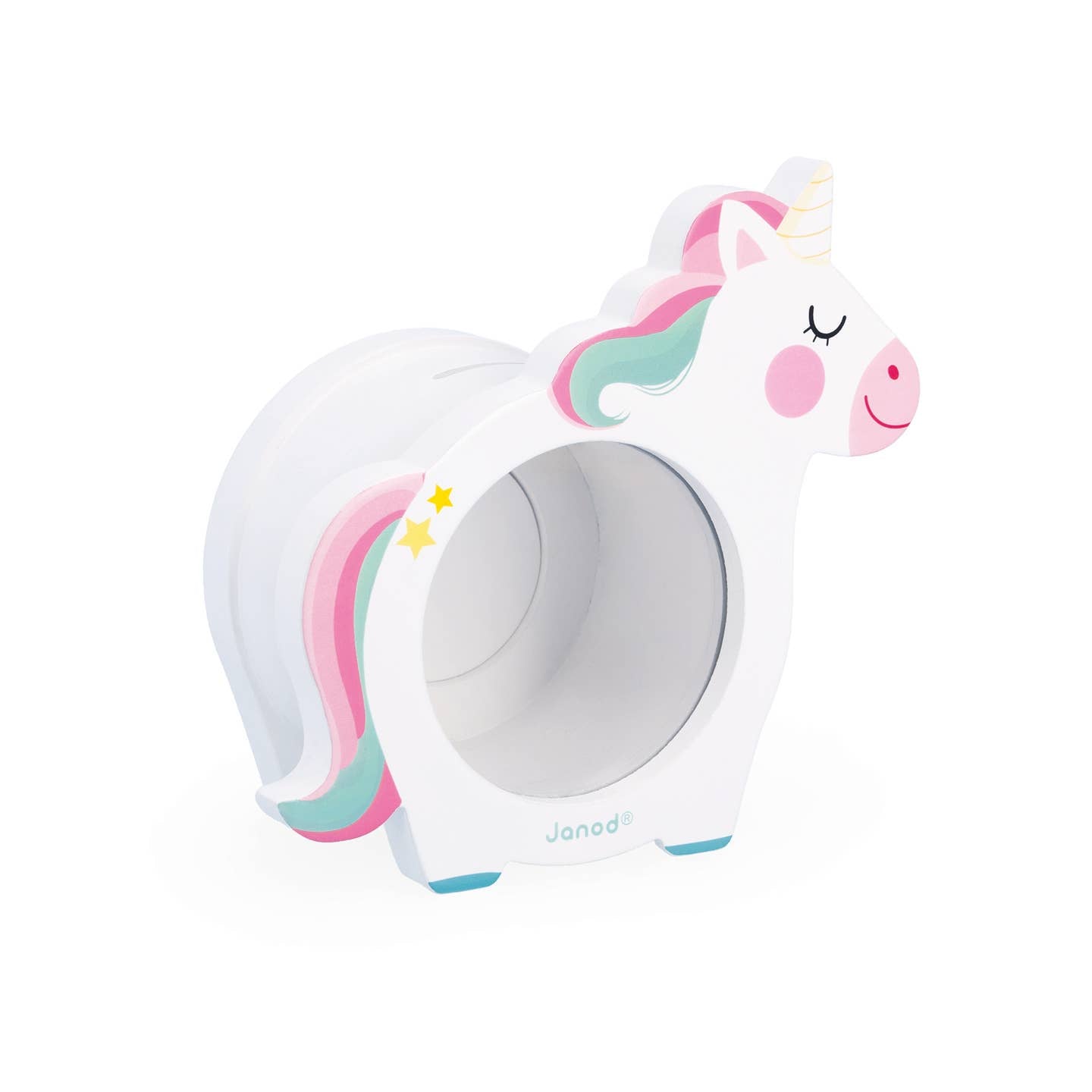 Unicorn Wooden Piggy Bank