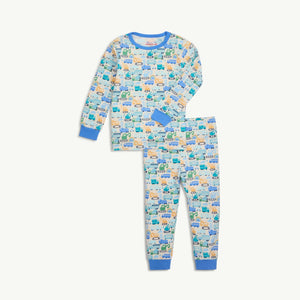 As a Truck Would Have It Modal Magnetic Long Sleeve Pajama Set