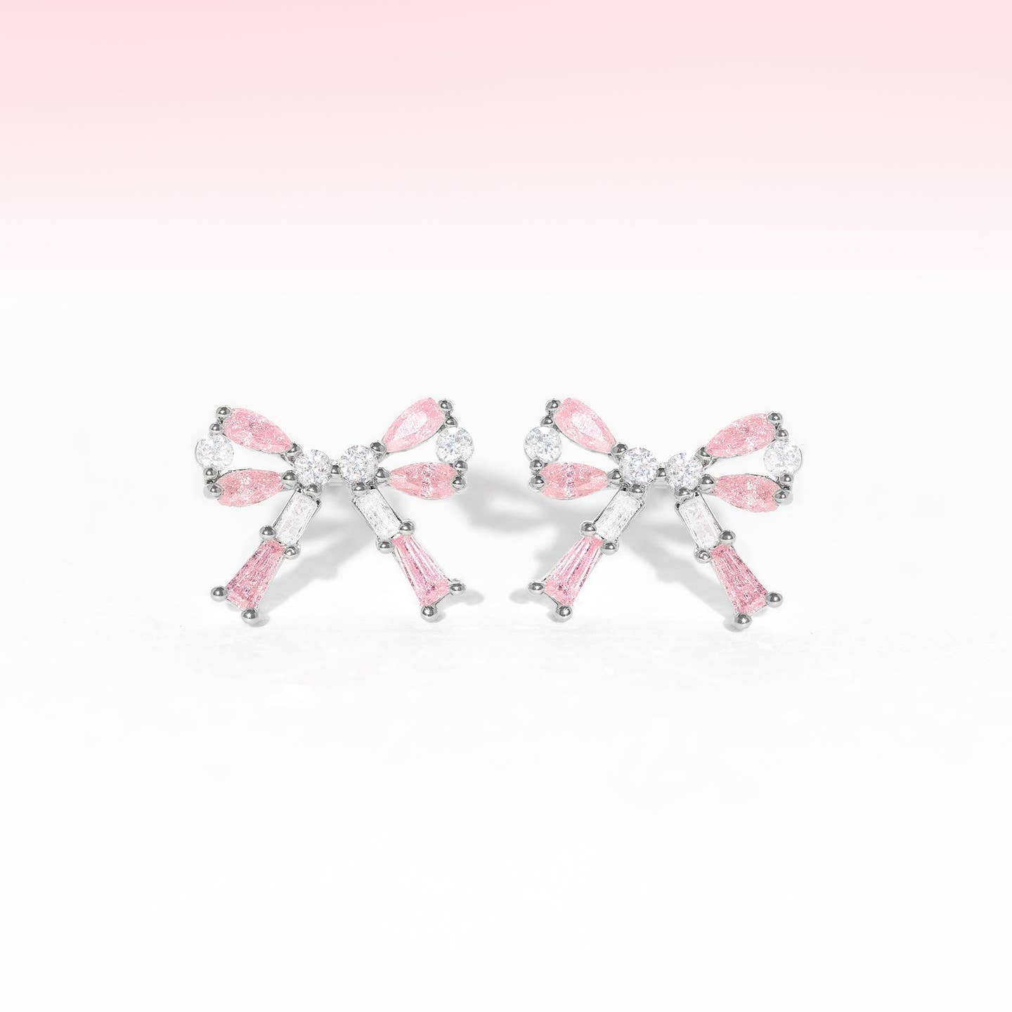 Chassé Bow Stud Earrings | Sterling Silver