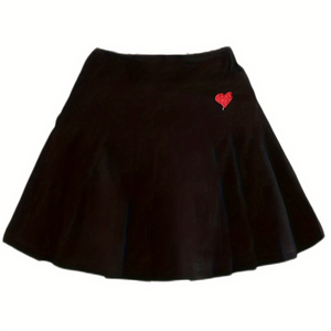 Girls Pleated Skort | Black