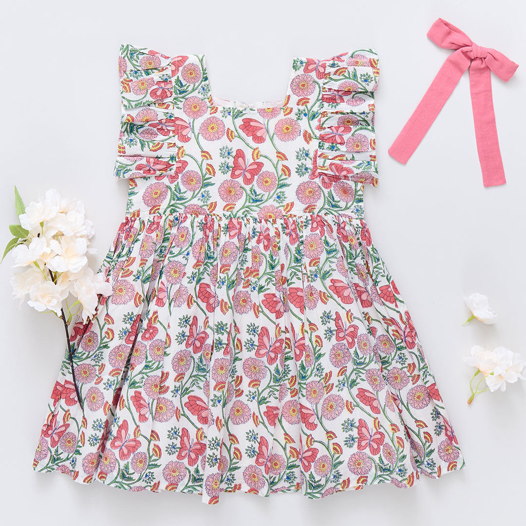 Elsie Dress | Butterfly Vines