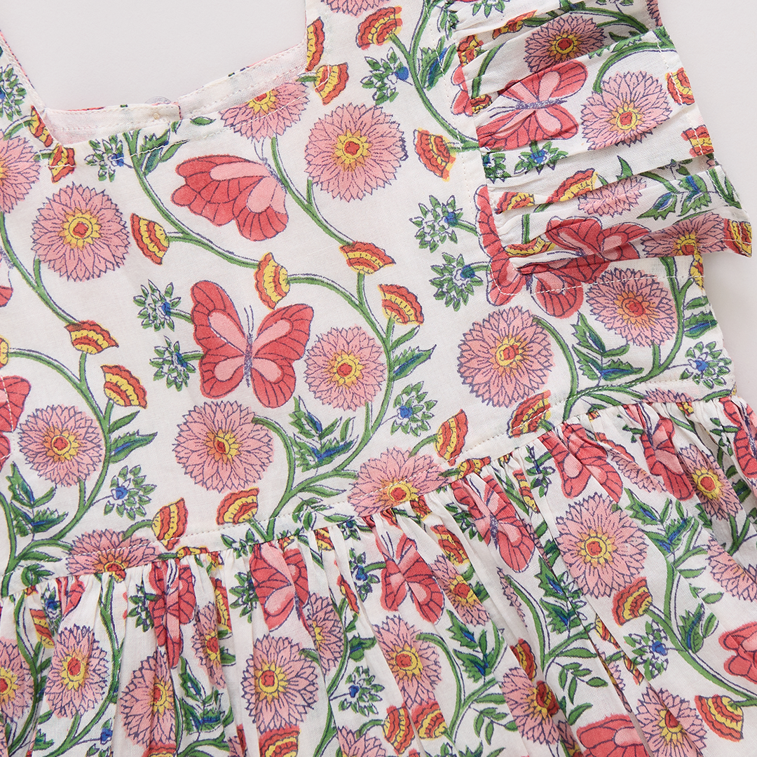 Elsie Dress | Butterfly Vines